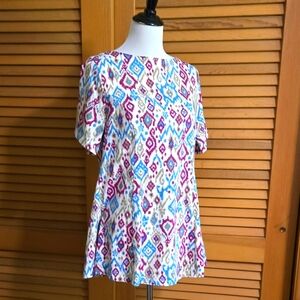 D&Co Azrtec Pattern Tunic Medium
